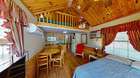 DELUXE CABIN (FULL BATH WITH SHOWER), PATIO Image #2