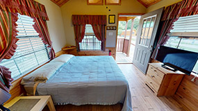 DELUXE CABIN (FULL BATH WITH SHOWER), PATIO Image #3